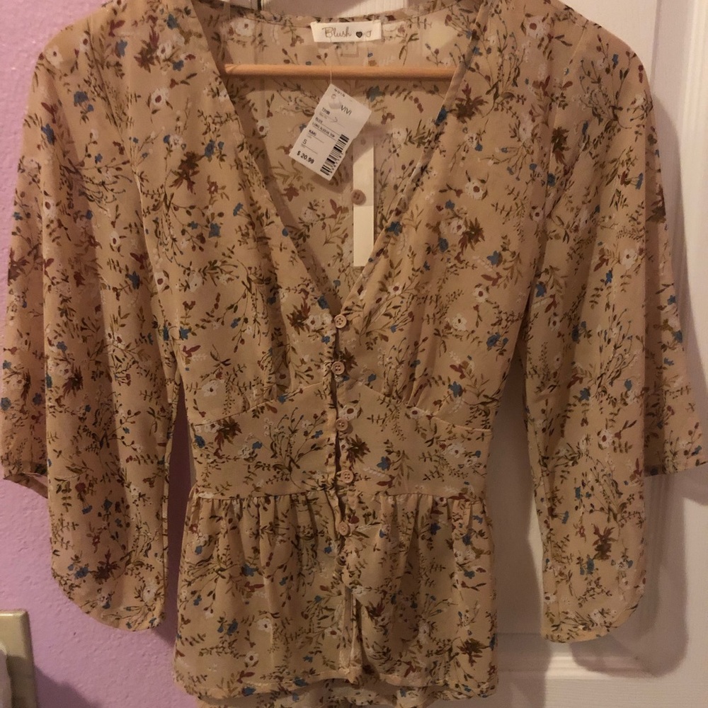 Floral blouse